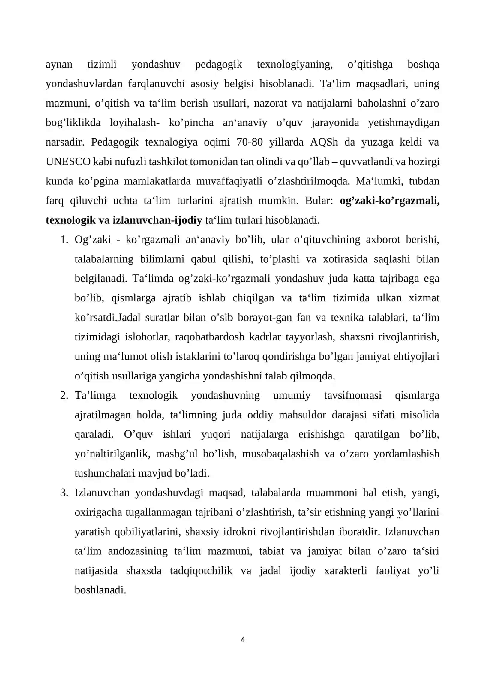Fizikani o’qitishda o’quvchilarni mustaqil ishashga o’rgatish 4