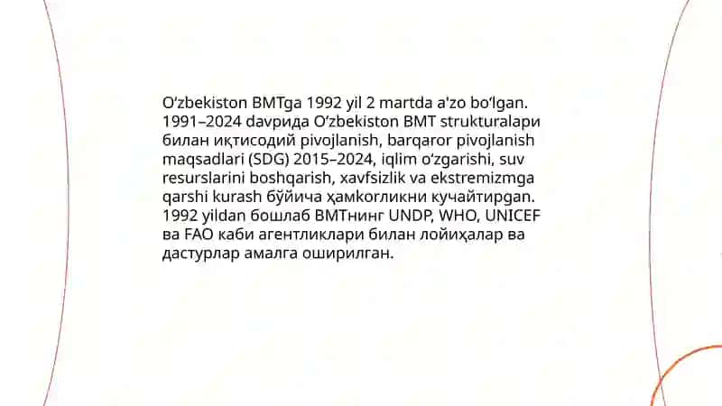 O‘zbekiston va jahon hamjamiyati (1991 -2024 -yilda) 4