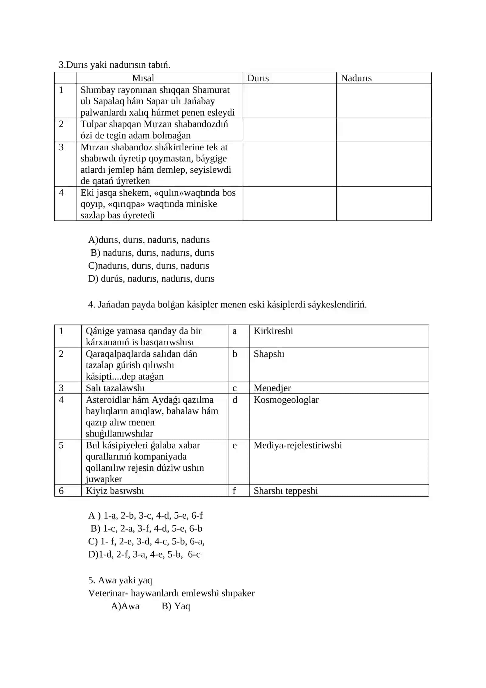 7-klass Ana tili fanidan Shsb topshiriqlari 4