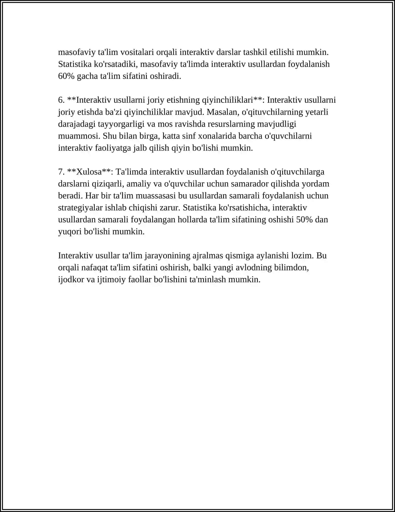 MAKTABGACHA TA'LIM MUASSASALARIDA PEDAGOGIK USULLARINI TARG'IB QILISH 4