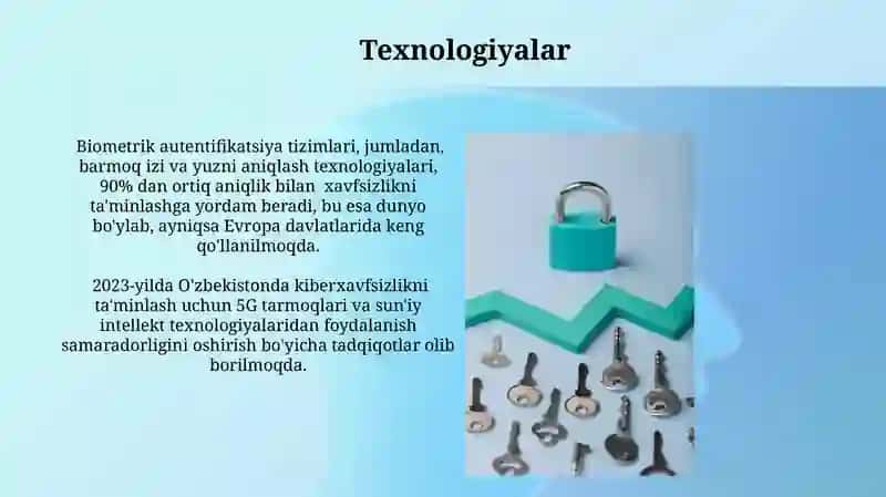 Xavfsizlik va texnologiya turlari va ta’sir darajasini minimallashtirish usullari 4