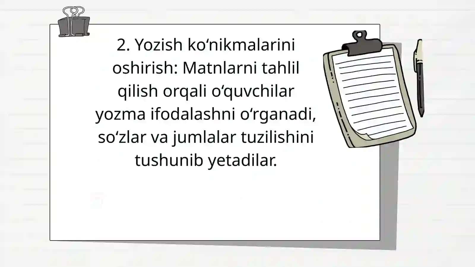 Matn - Boshlang'ich sinf o'quvchilarini o'qish va yozishga o'rgatish 4