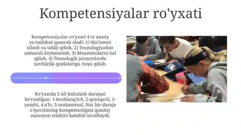 Boshlangʻich sinf texnalogiya darslariga kompetinsion yondashuv 4