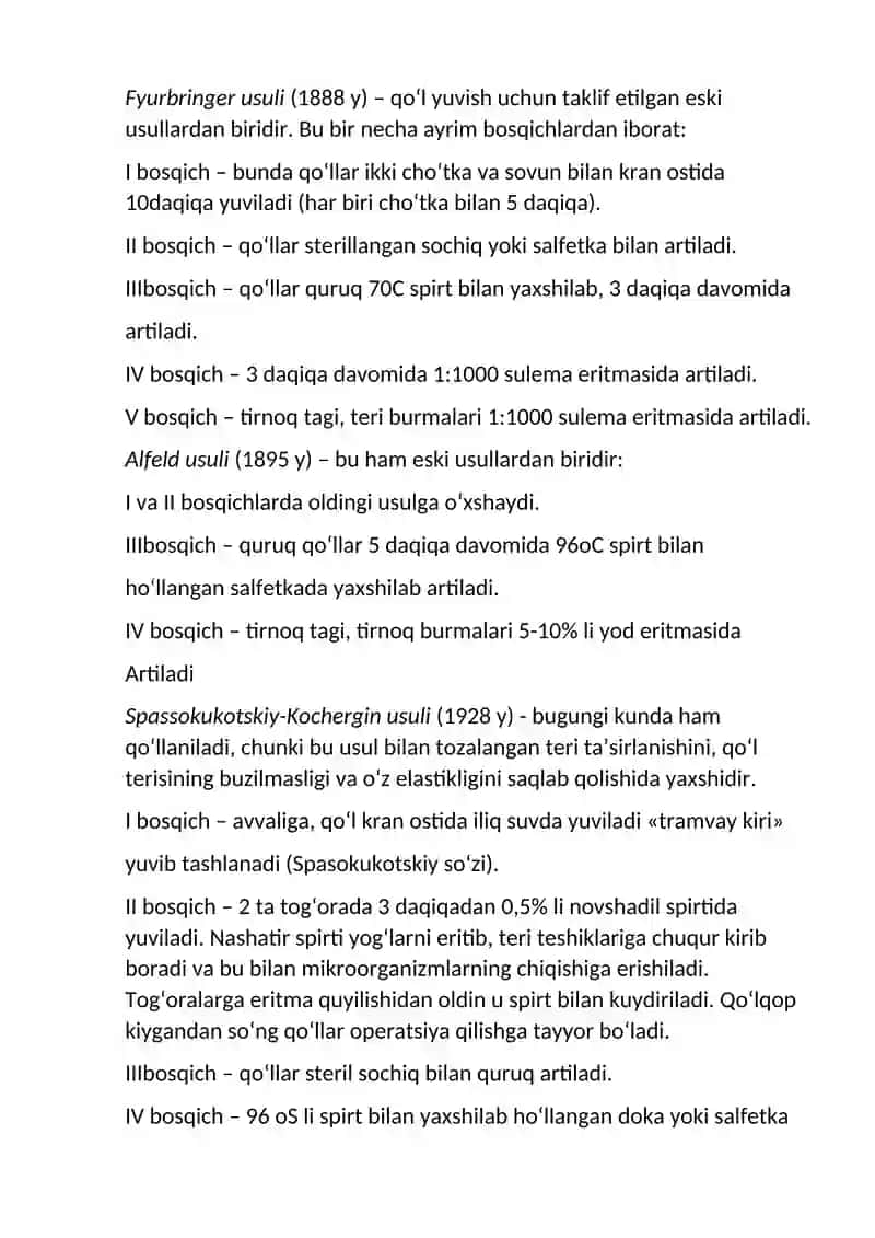 Zamonaviy xirurgiyaning rivojlanish tarixi 4