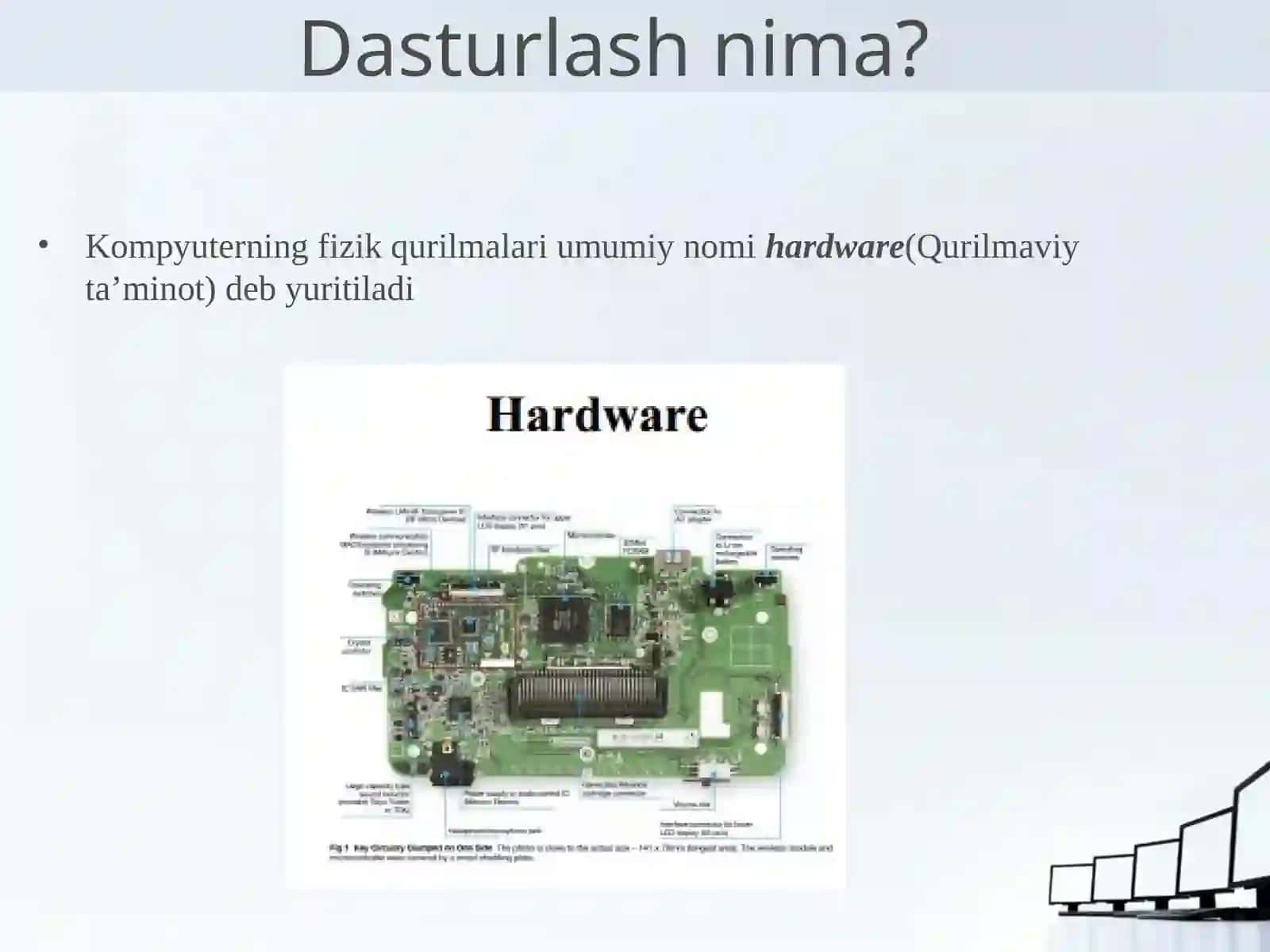 Dasturlashga kirish, dasturlasning asosiy tushunchalari 4