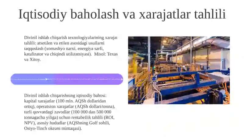 Divinil ishlab chiqarish katalizatorlari 4