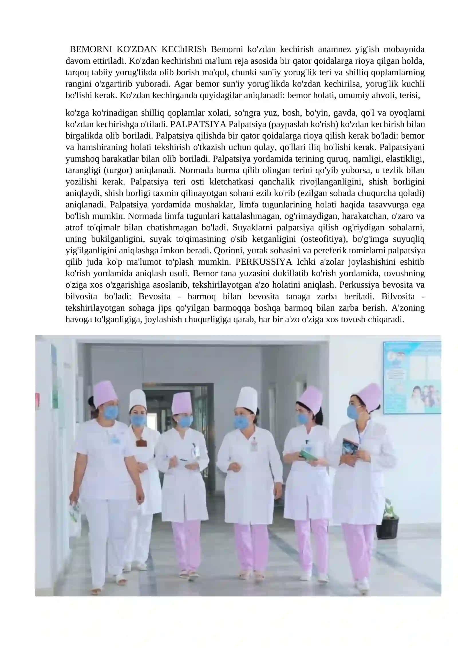 Hamshiralik ishi jarayonlari 4