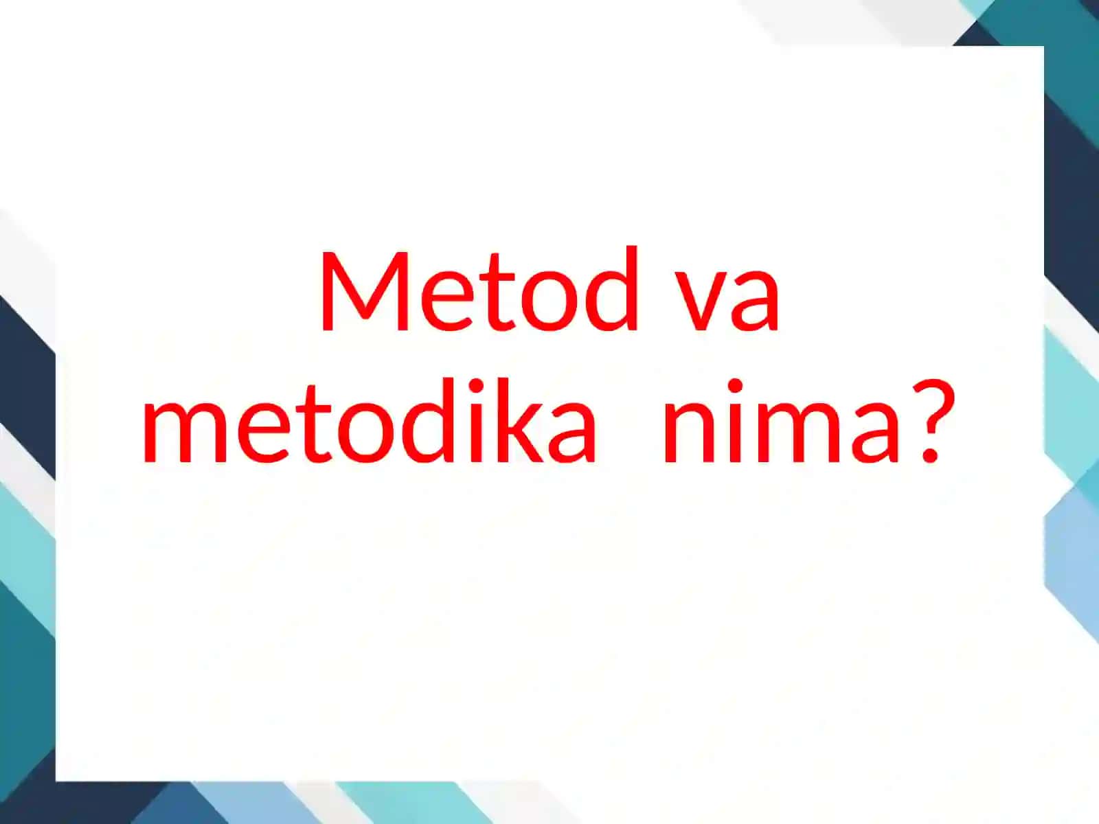 Rivojlanish psixologiyasining tadqiqot metodlari 4