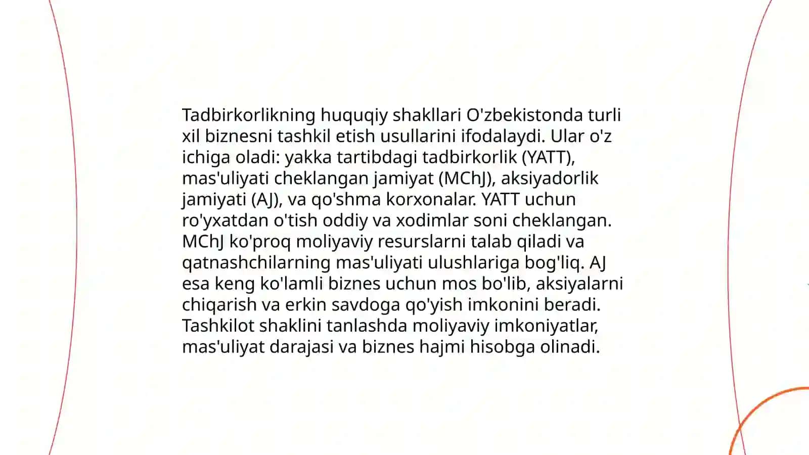 Biznes reja tuzish 4