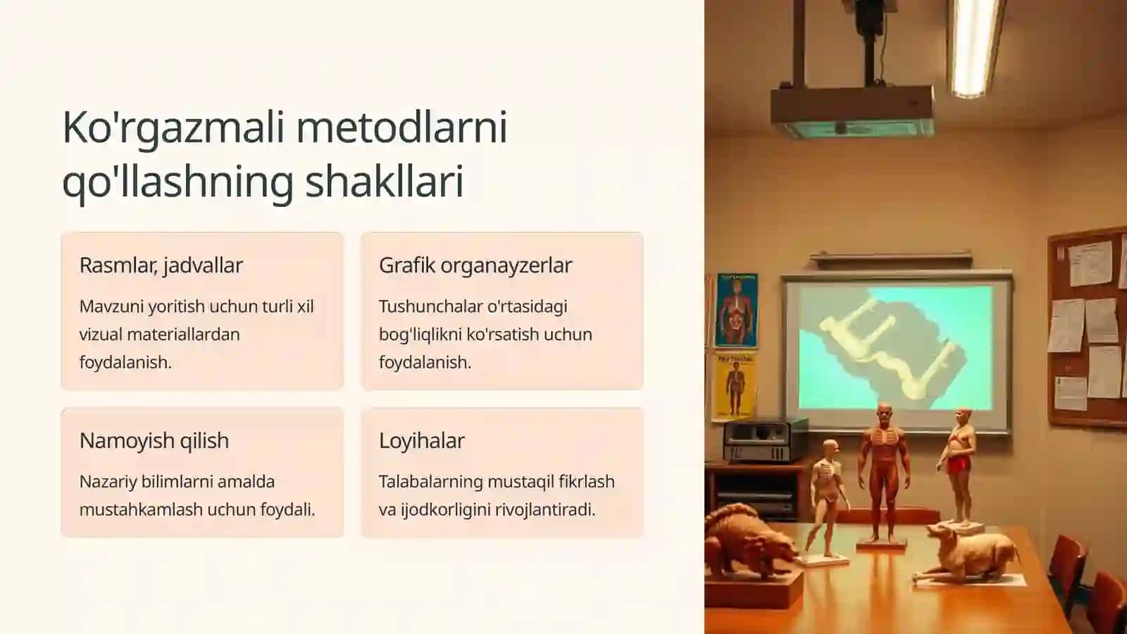 Psixologiya fanlarni o'qitishda ko'rgazmali va amaliy metodlar 4