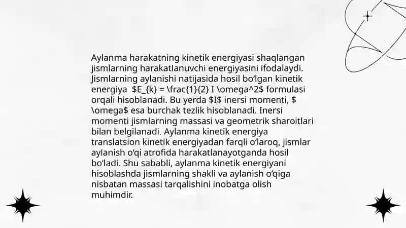 Qattiq jism aylanma harakat dinamikasi. Giroskoplar 4