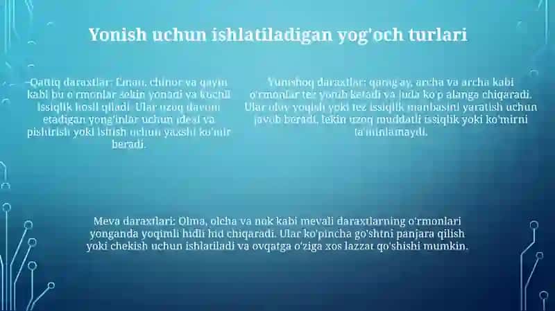 Yog'ochga Kuydirib Ishlov Berish Haqida Umumiy Malumot 4