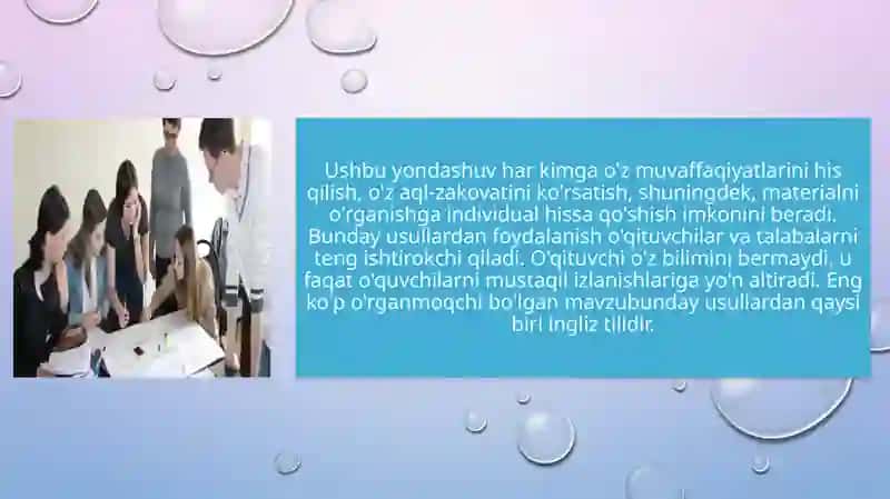 Interaktiv ta’lim va uning o’ziga xosliklari 4