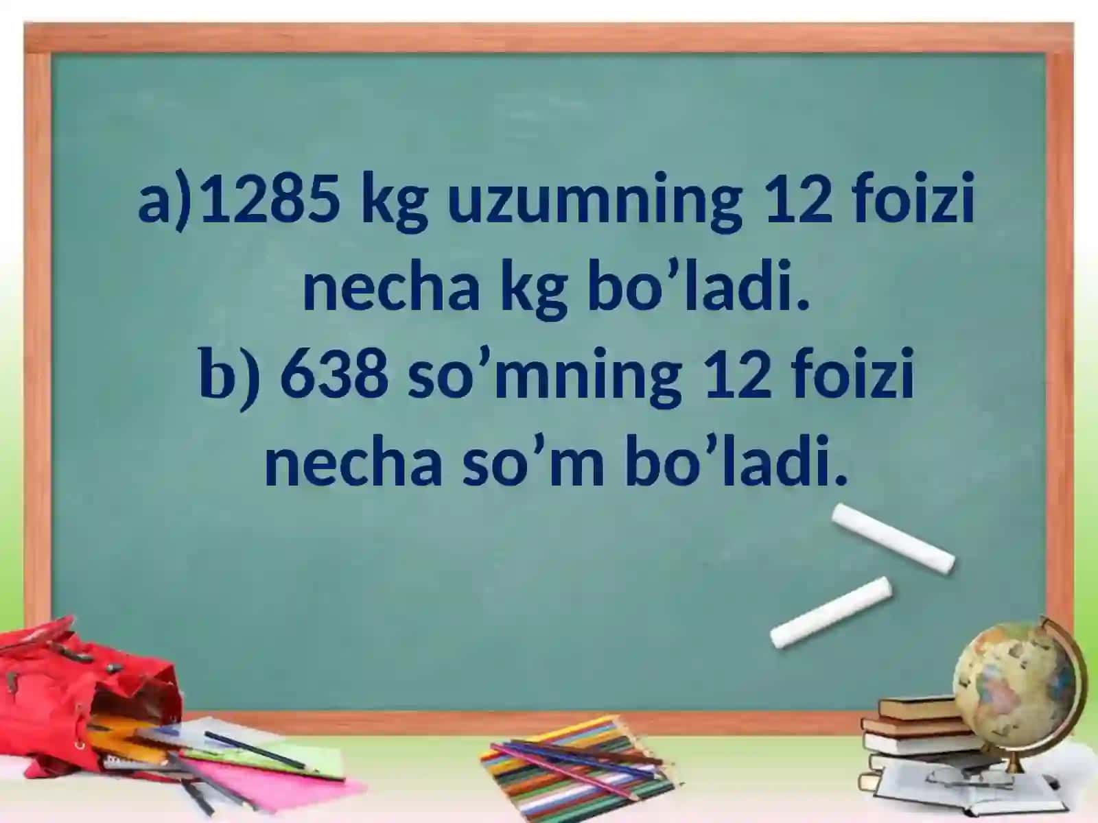 O’rtaarifmetik va o’rta geometrik qiymatlar 4