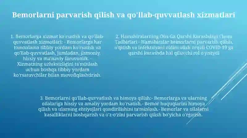 Hamshiralarning Oits Ga Qarshi Kurashdagi Chora Tadbirlari 4
