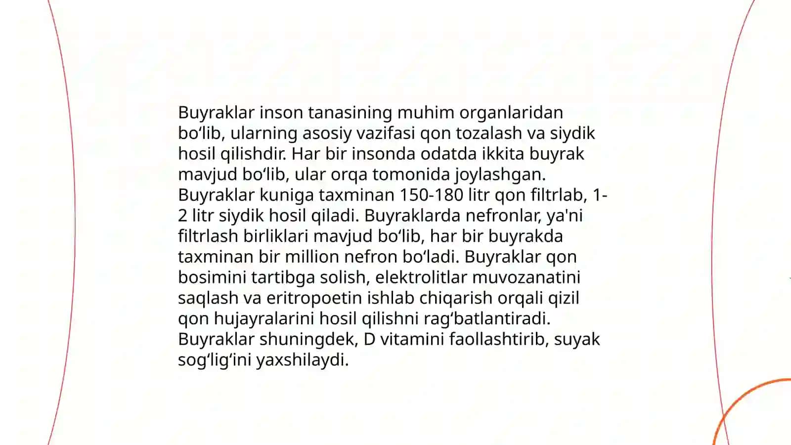 Ajratish fiziologiyasi 4