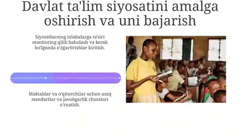 Davlat Ta'lim Siyosati Asoslari 4