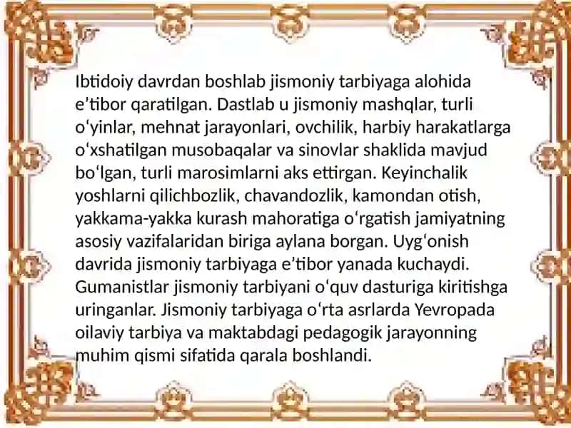 Bolalar jismoniy tarbiyasi 4