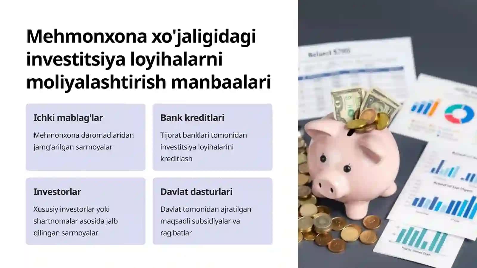 Mehmonxona xo'jaligining investitsion faoliyati 4