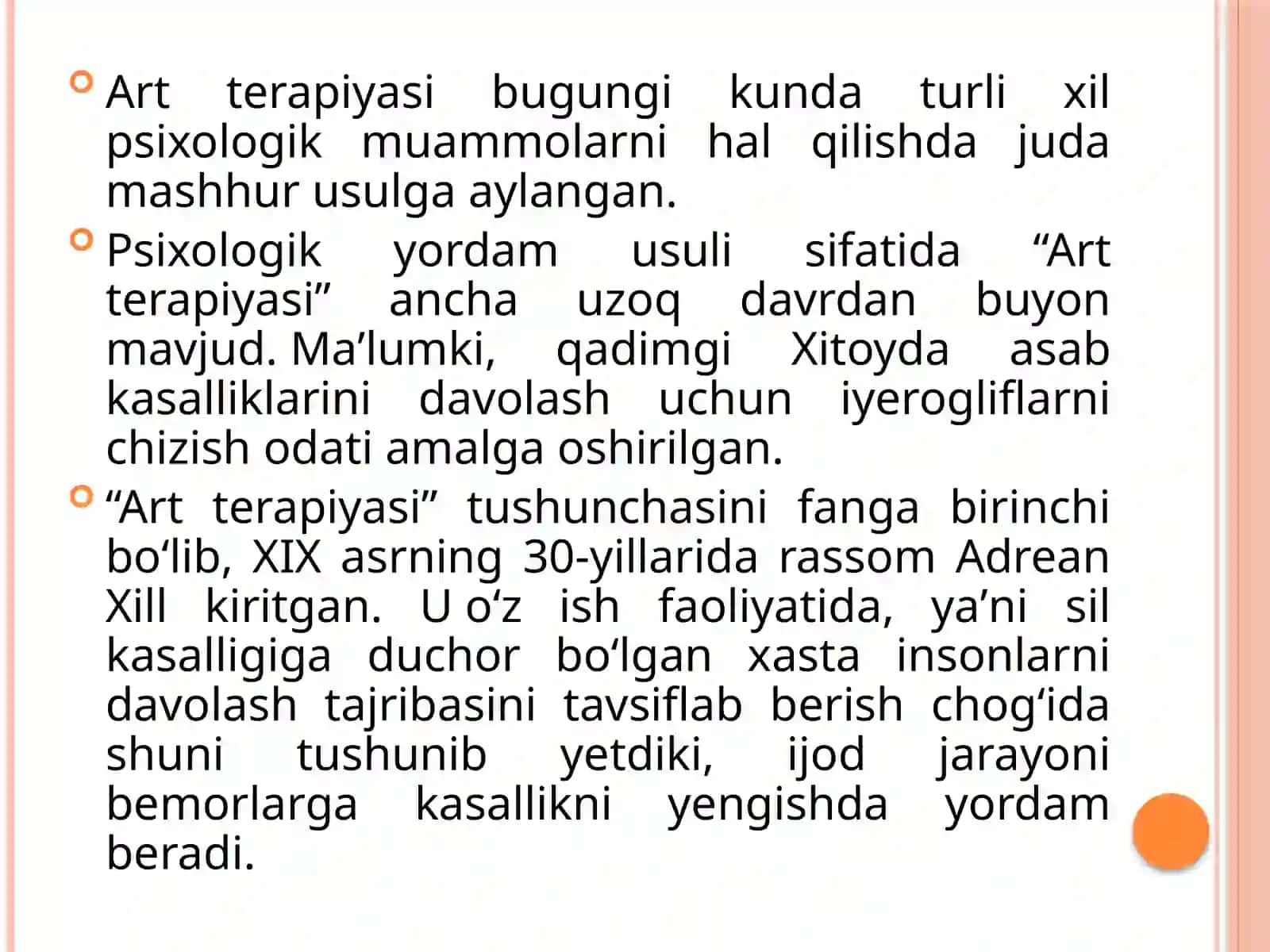 Artterapiya va uning shaxs rivojlanishidagi o‘rni 4