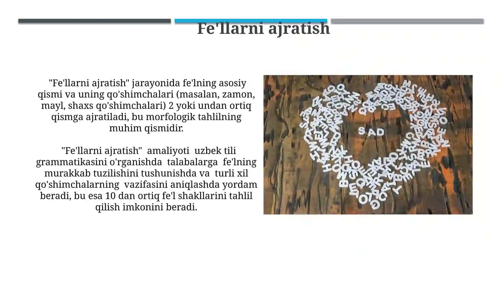 Murakkab so'zlarni ajratish 4