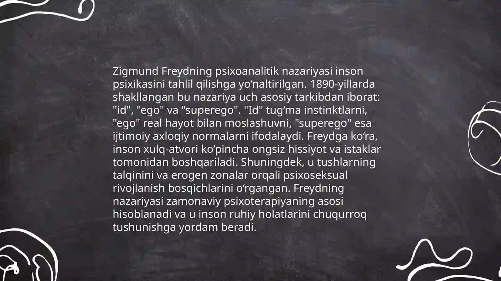 Chet el psixologiyasida shaxs nazariyalari 4