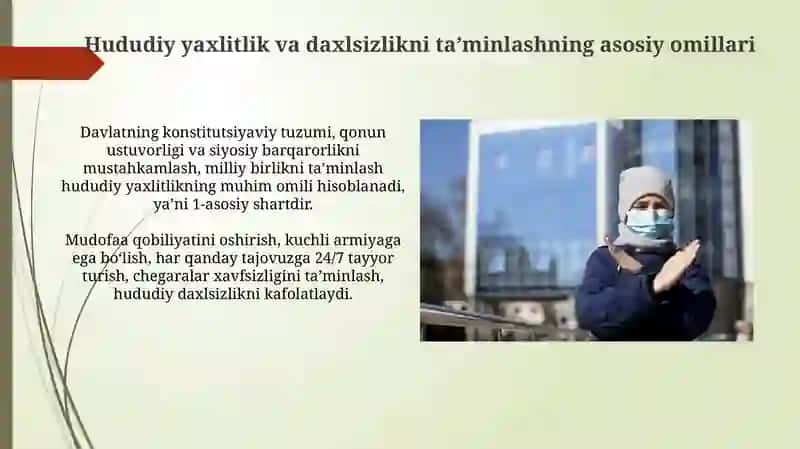 Oʻzbekiston hududiy yaxlitligi va daxlsizligi 4