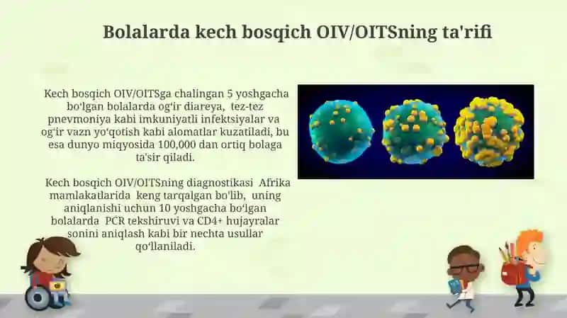 Bolalarda OITS kechish xususiyatlari 4