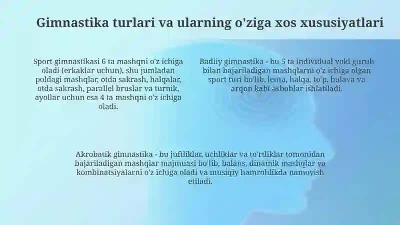 Gimnastika va uni o'qitish metodikasi 4