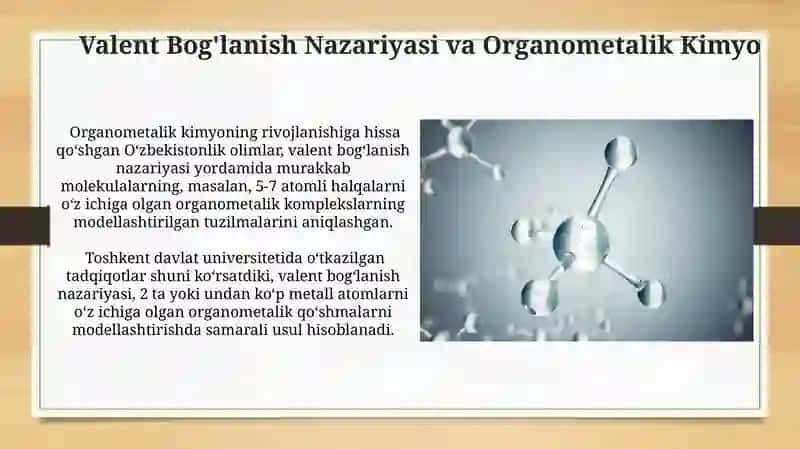 Metall organik reagentlarni modellashtirish boʻyicha koʻrsatmalar 4