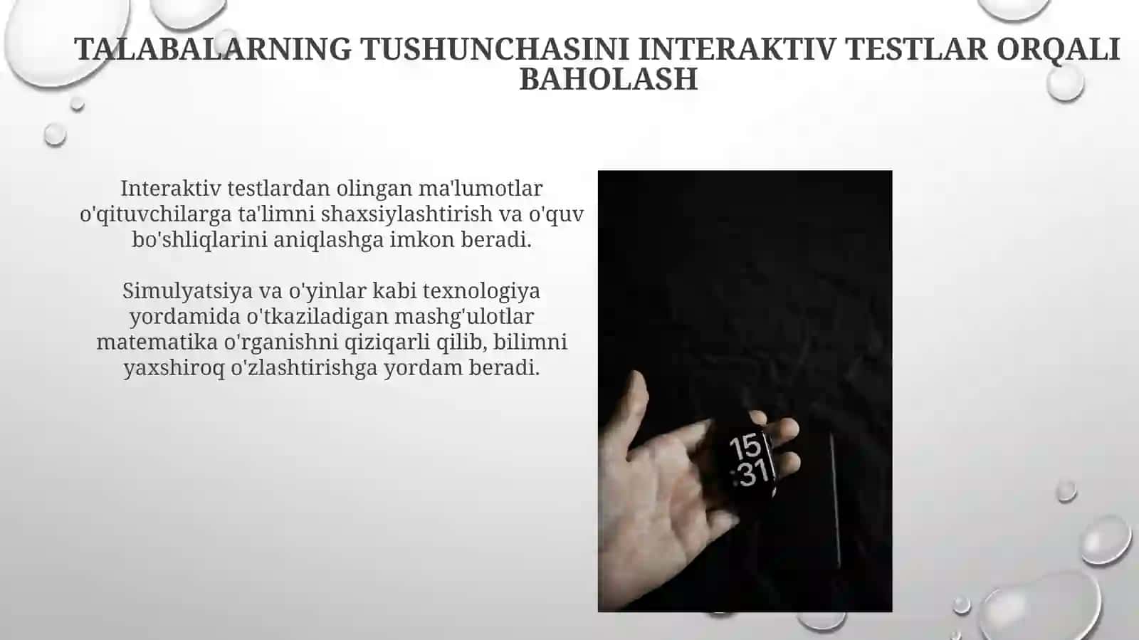 Interaktiv texnalogiyalardan foydalanish orqali matematiktushunchalarni mustahkamlash 4