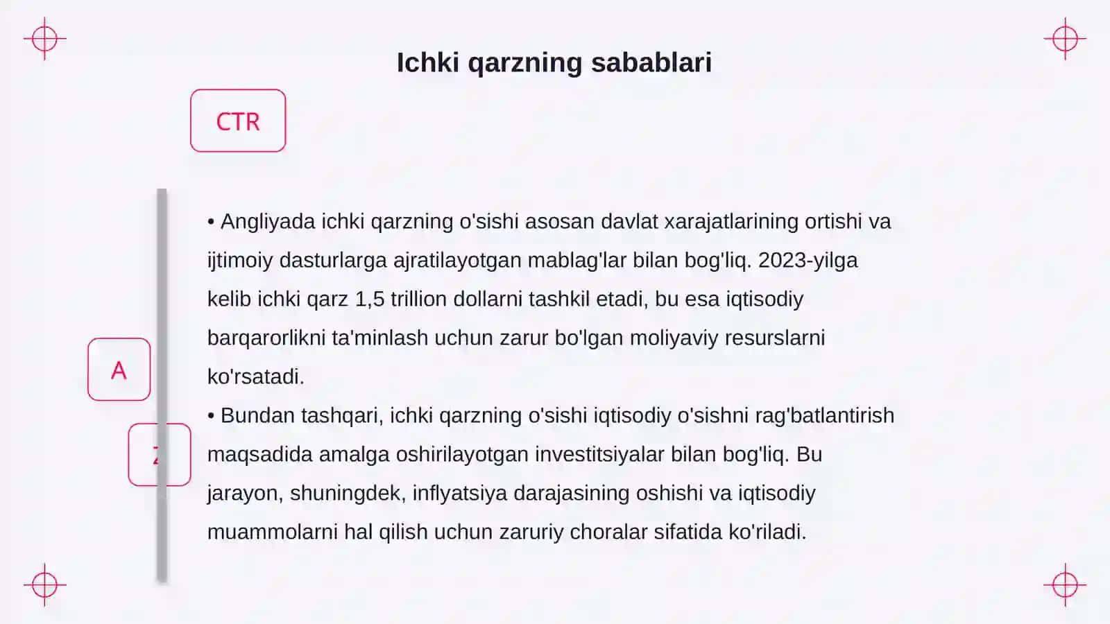 Angliya davlati Yaimi tashqi qarzi ichki qarzi aholi soni 4
