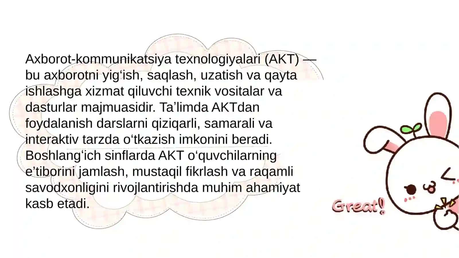 Axborot-kommunikatsiya texnologiyalari (AKT) taʼlimida 4