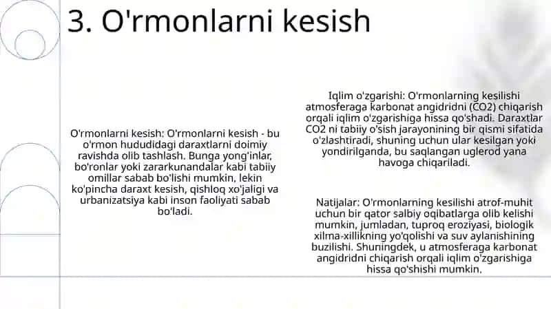 Iqlim O'Zgarishining Asosiy Sabablari 4