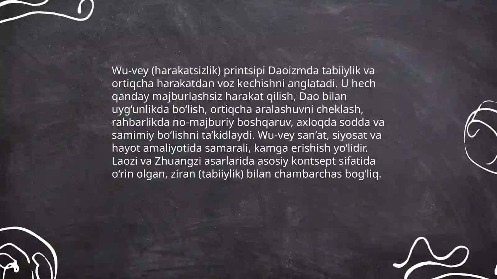 Daosizm dinining asosiy talimotlari 4