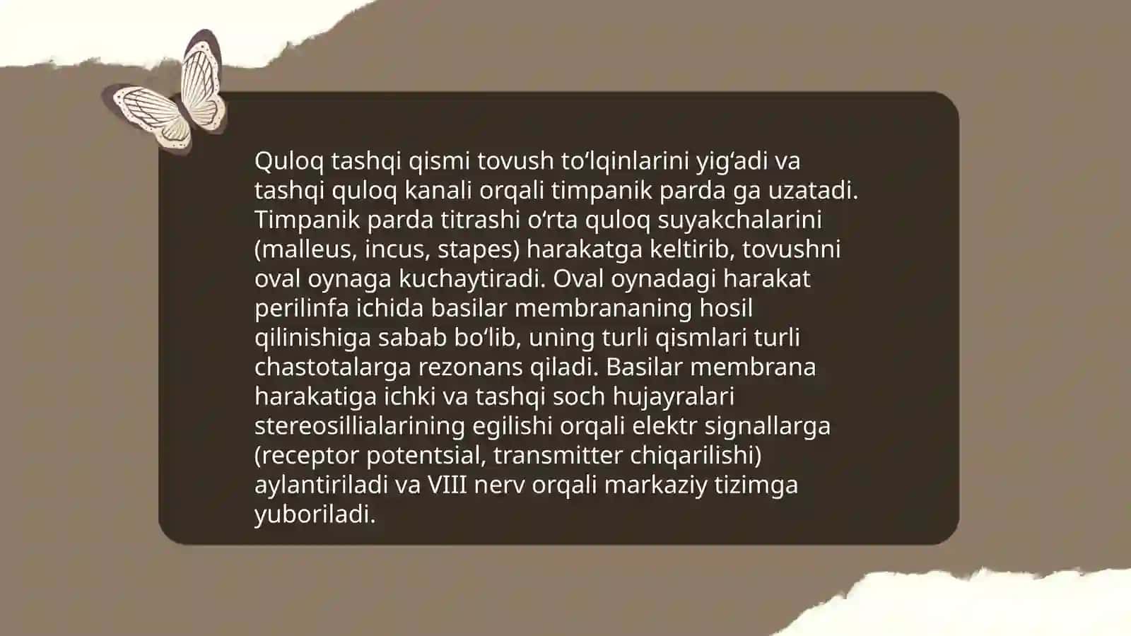 Eshitish analizatorining vazifasi 4