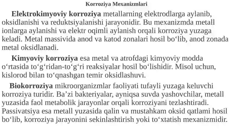 Metallarning korroziyasi 4