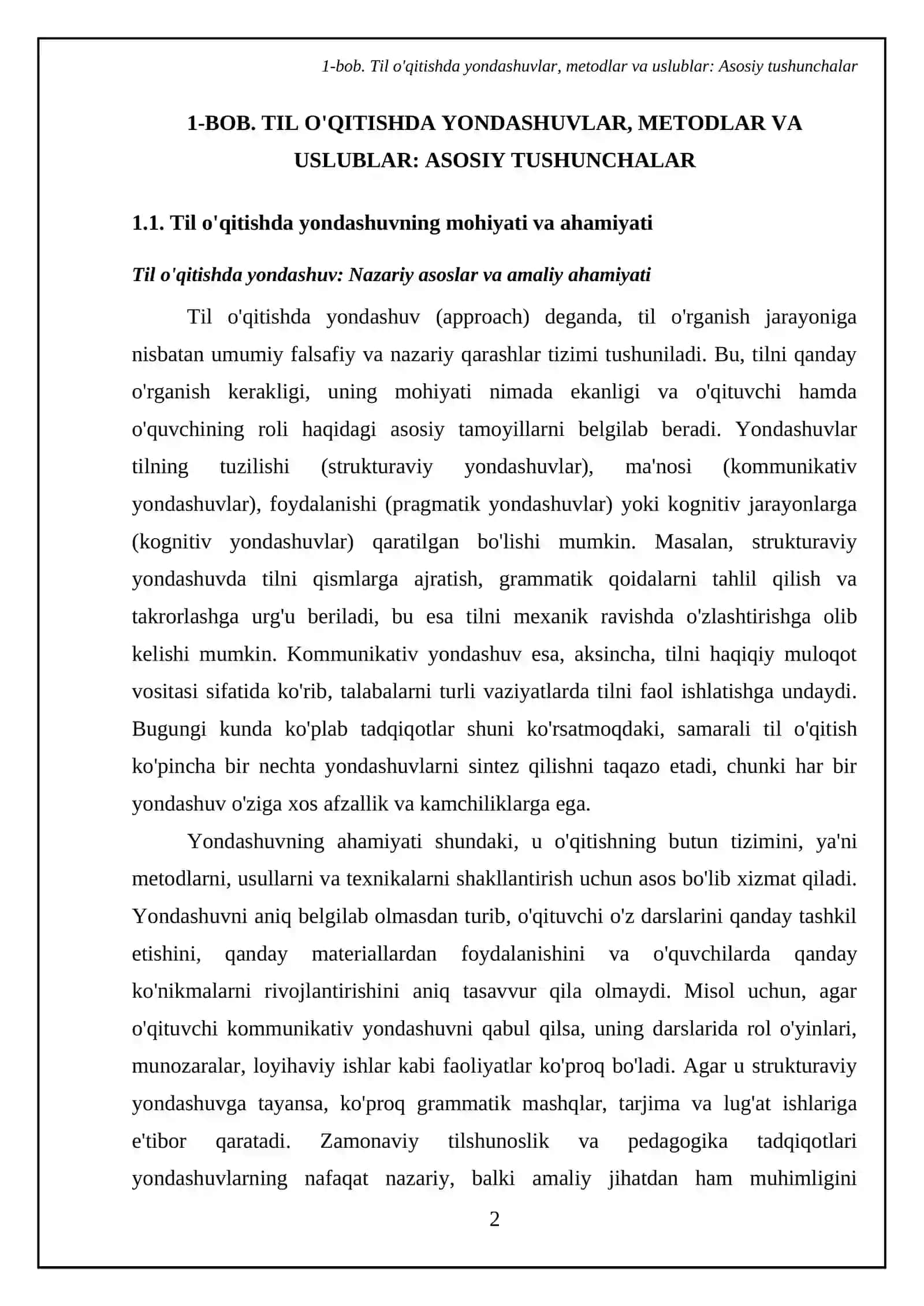 A Comparative Analysis of Approach, Method, and Technique in ELT 4