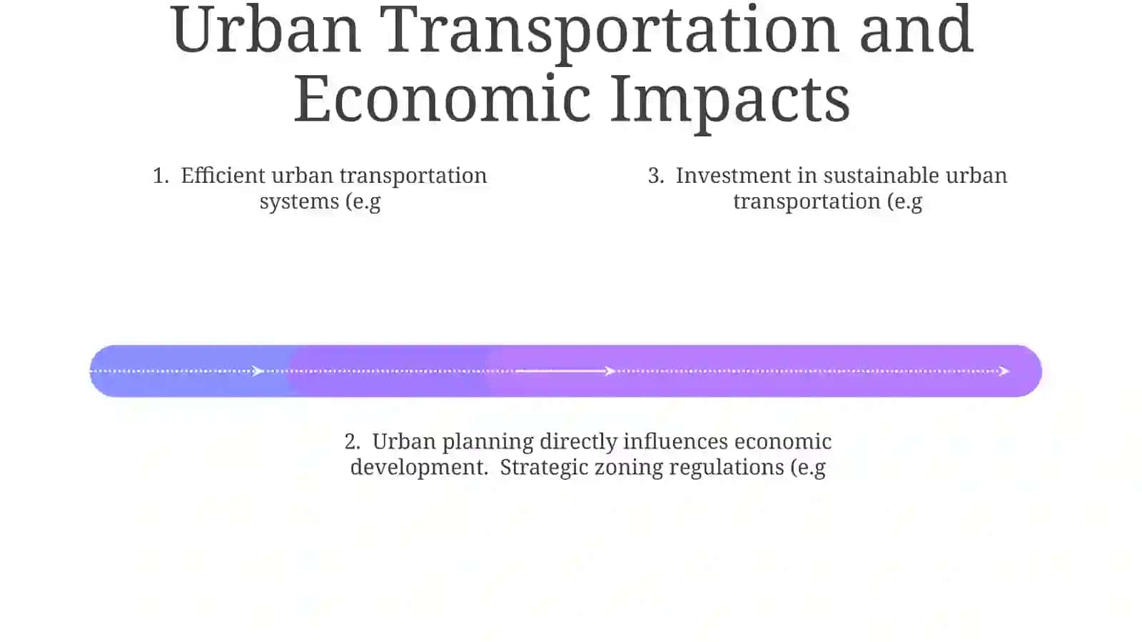 Urban Planning and Economic Development 4