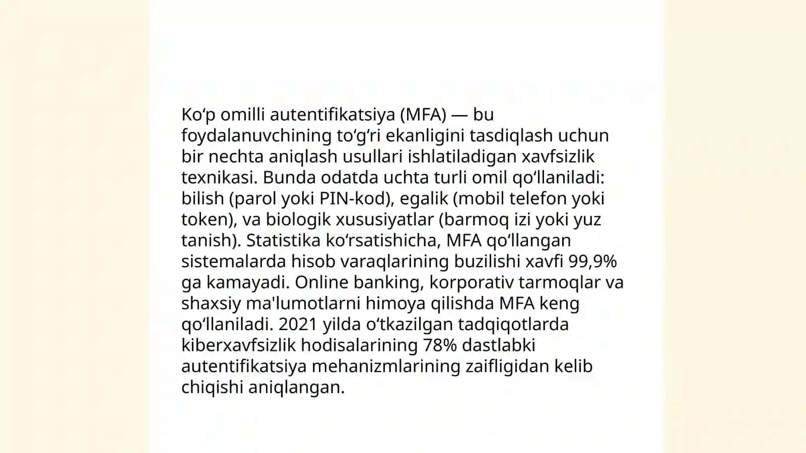 Biometrik autentifikatsiya usullari 4