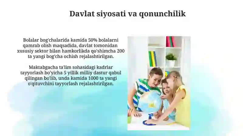 O'qituvchilarni tayyorlash va malakasini oshirish 4