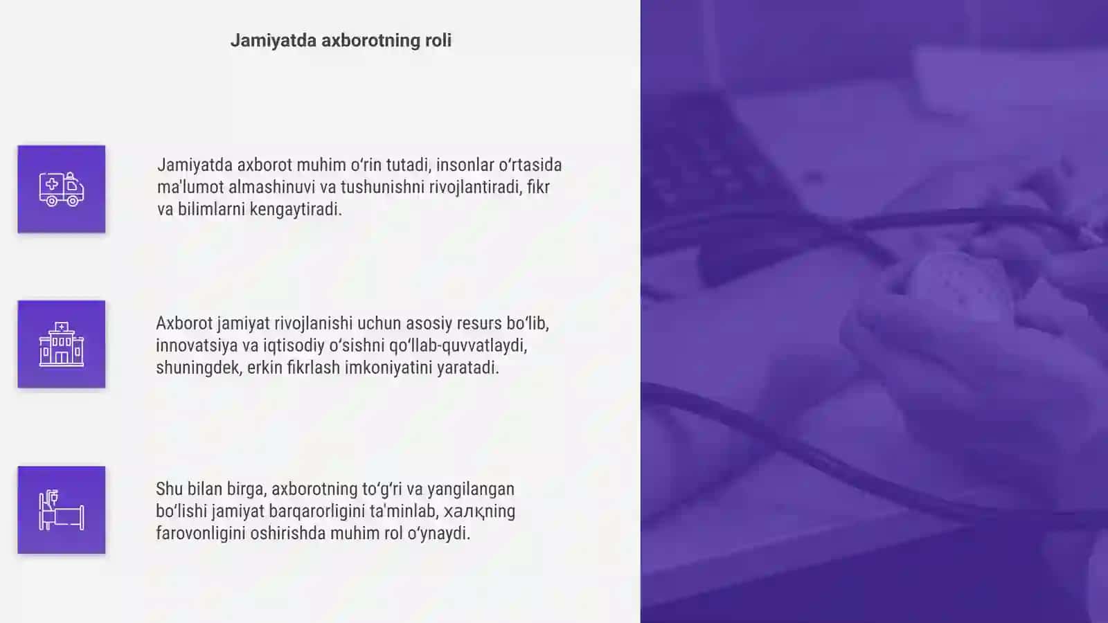 Axborotning jamiyatdagi tutgan oʻrni va ahamiyati 4