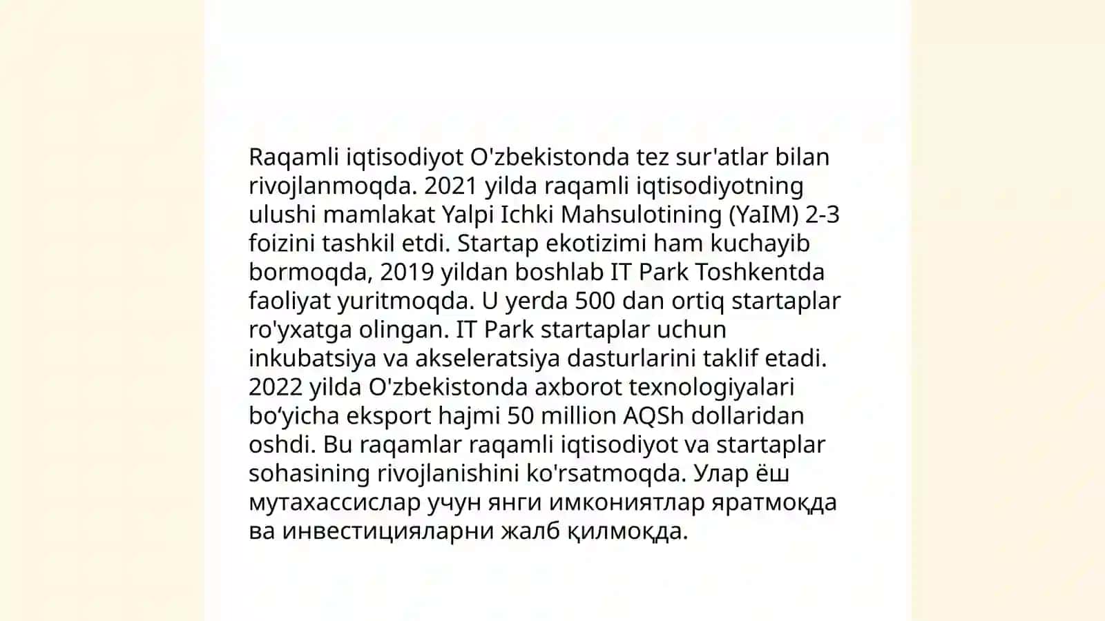 Innovatsiyalar iqtisodiyoti: startaplar global bozorlarni qanday oʻzgartiradi 4