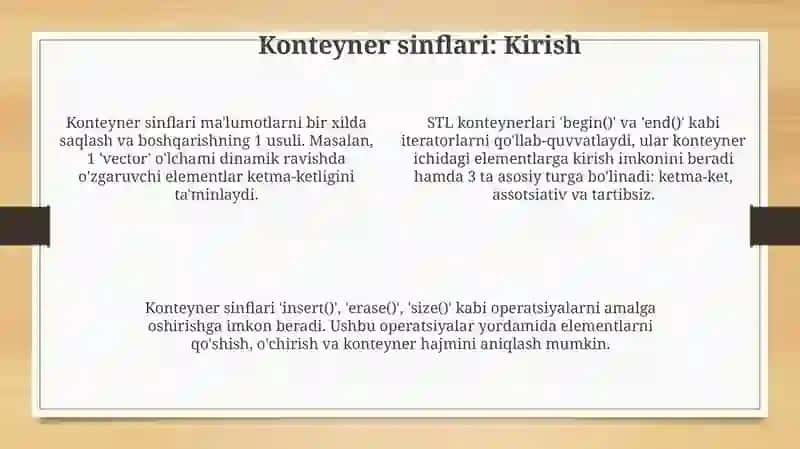 STL Konteyner Sinflari 4