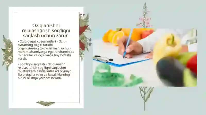 Sog‘liqni saqlashni rejalashtirish asoslari 4