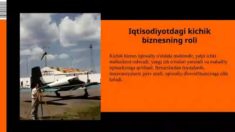 Kichik biznes va tadbirkorlik sub'ektlari 4