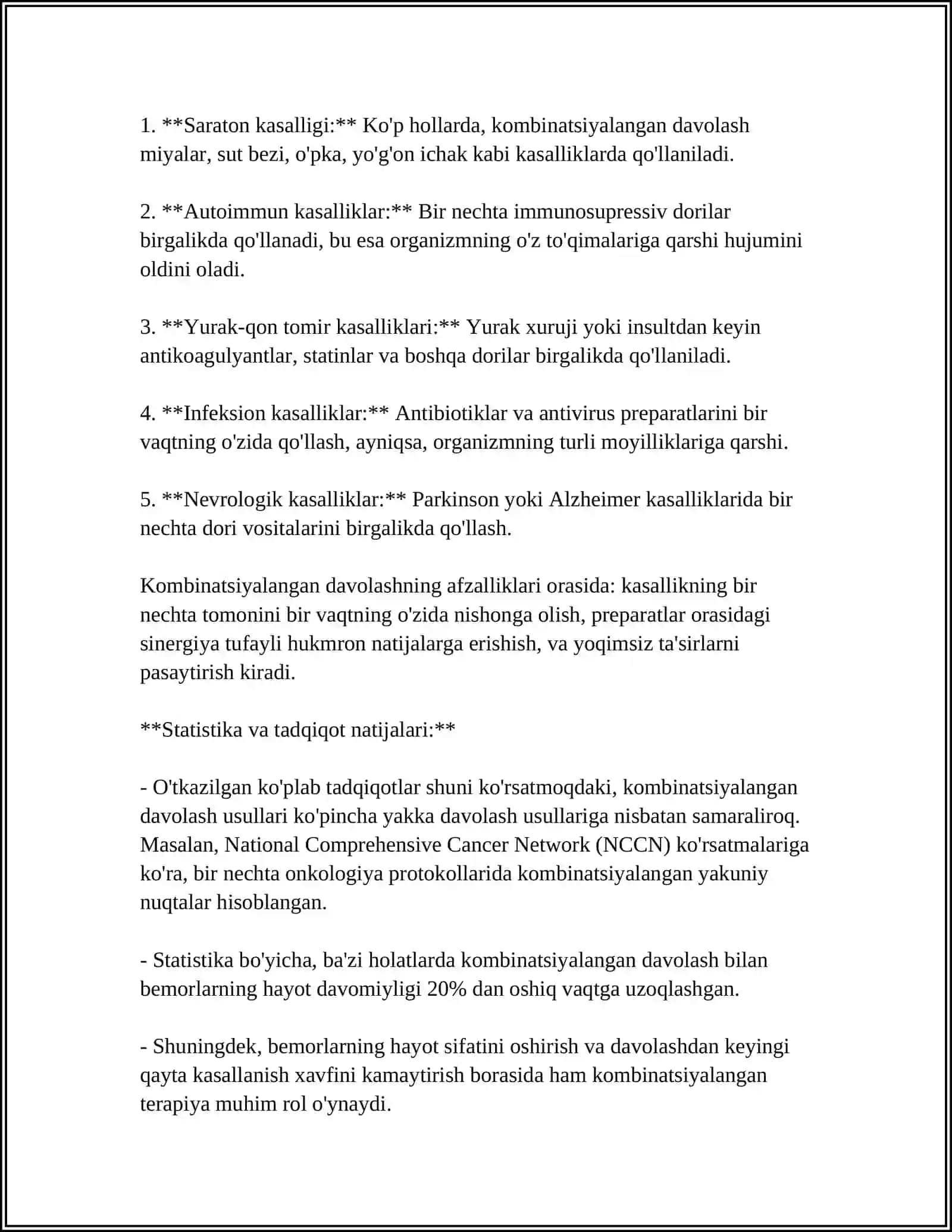 PULPITLARNI KOMBINATSIYALANGAN HOLDA DAVOLASH USULLARI 4