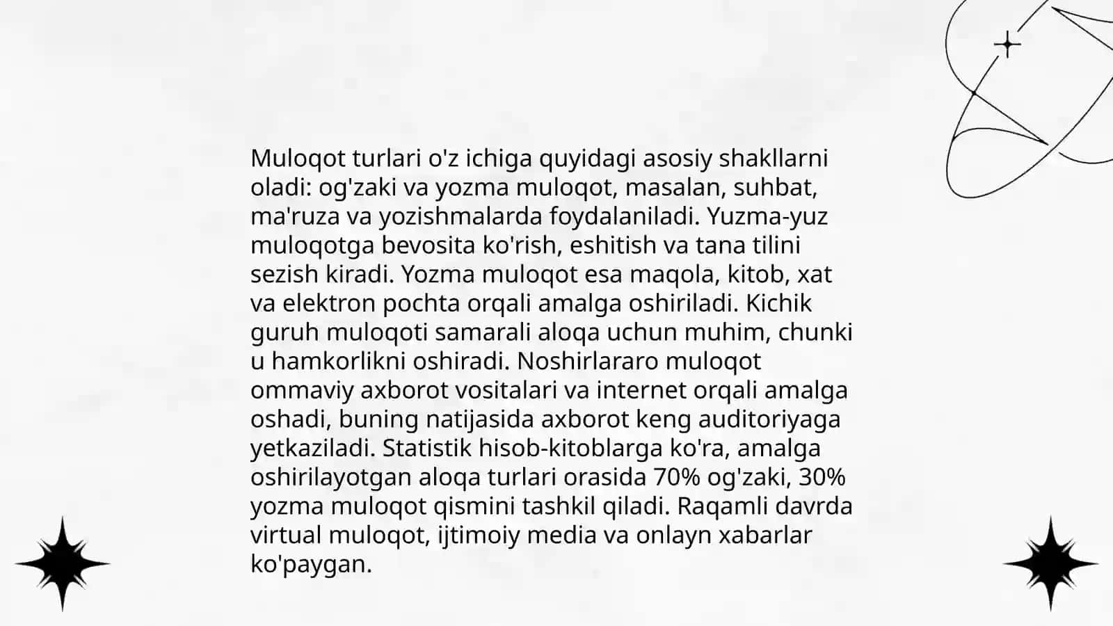 Muloqot haqida tushuncha 4