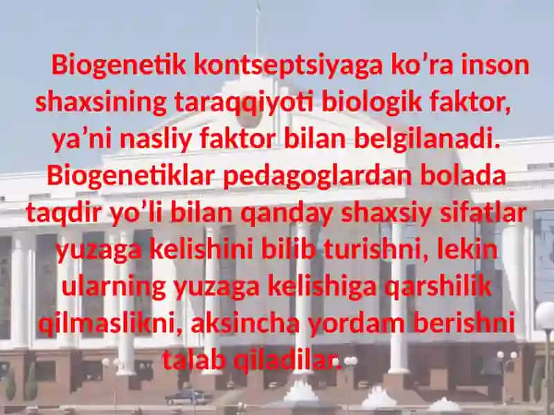 Shaxsni shakllanishiga ta’sir etuvchi omillar 4