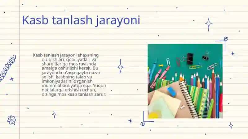 Kasb tanlash Psixologiyasi 4